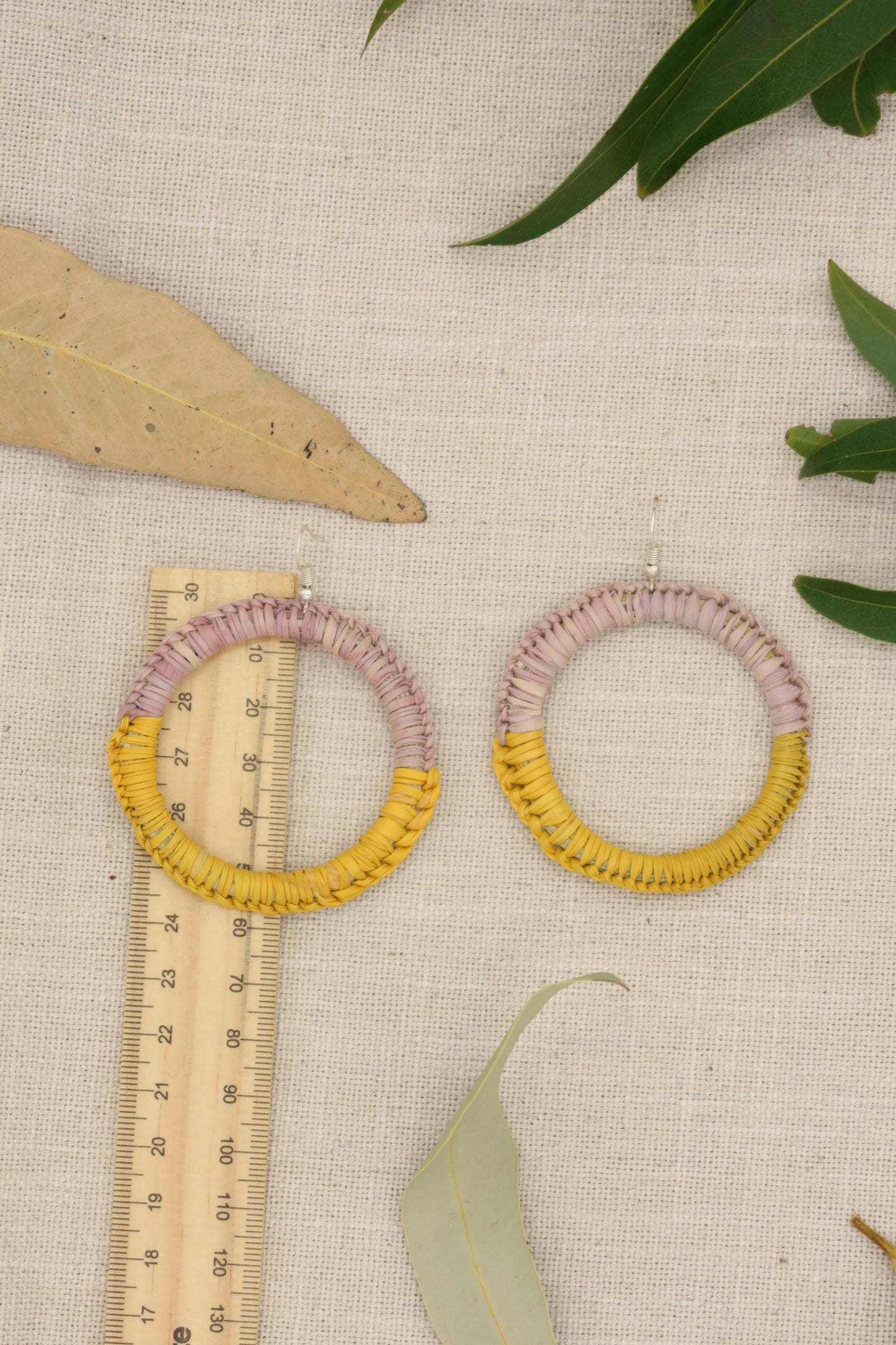 Woven Earrings by Freida Pettersson