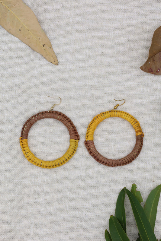 Woven Earrings by Freida Pettersson