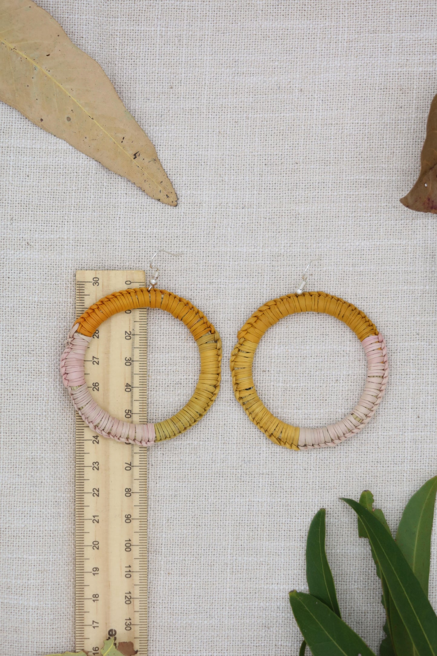 Woven Earrings by Freida Pettersson