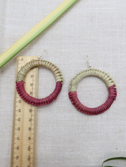 Weaving Earrings by Freida Pettesson