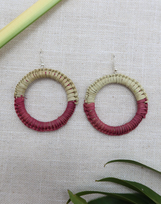 Weaving Earrings by Freida Pettesson