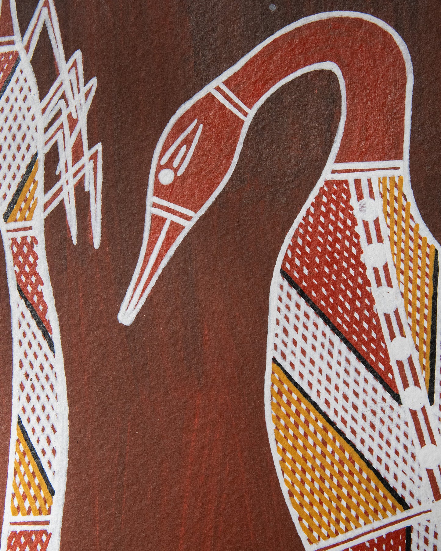 Magpie Goose by Jonah Djumburri
